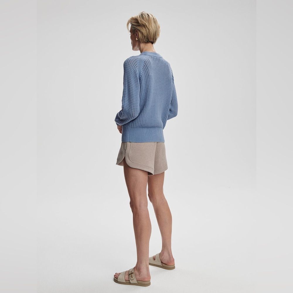VARLEY CLAY KNIT SWEATER in blue - Picture 6 of 9